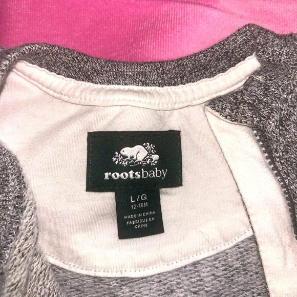 Salt and pepper roots, baby onesie - Picture 3 of 4